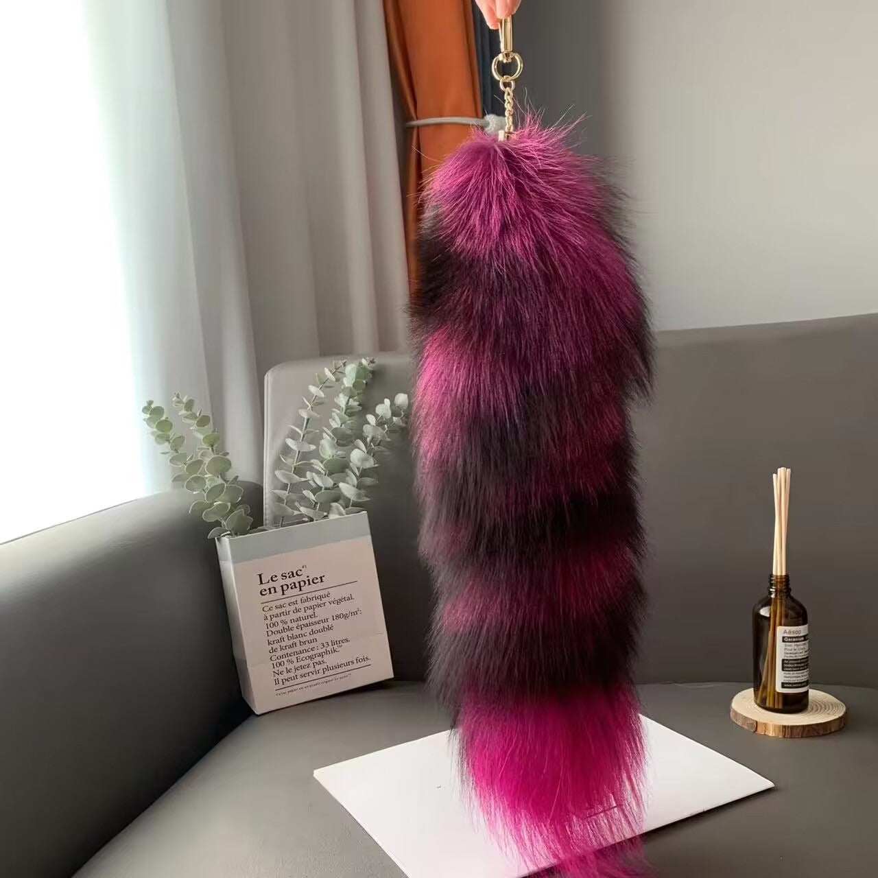 Fluffy Tail – Keychain Version