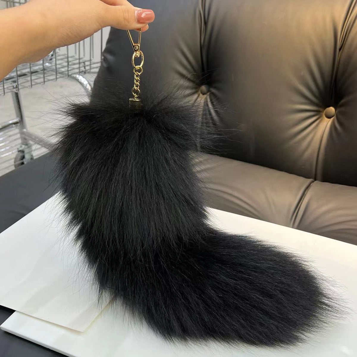 Fluffy Tail – Keychain Version